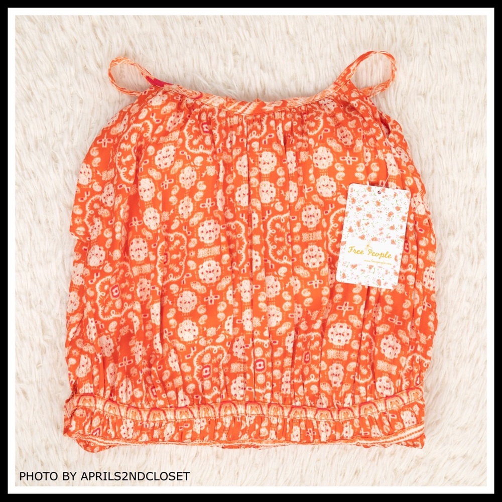 FREE PEOPLE BOHO PRINT FLOWY TUNIC MINI DRESS A2C - Picture 6 of 16